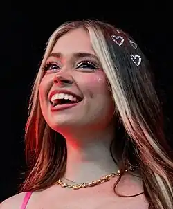 Neriah performing at the Greek Theatre in 2024