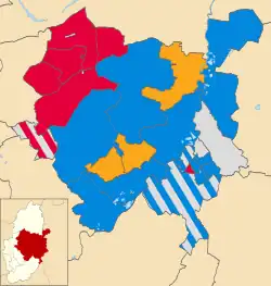 2011 results map