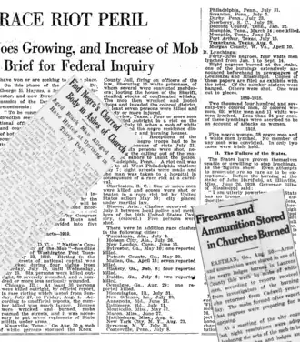 B&W News paper articles