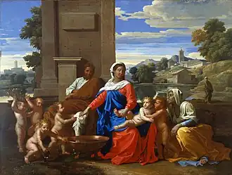 Nicolas Poussin, Holy Family, 1645–1650