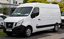 Nissan NV400 long wheelbase panel van