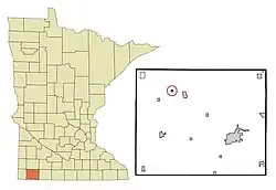 Location of St Kilian