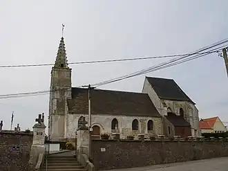 The church of Nort-Leulinghem