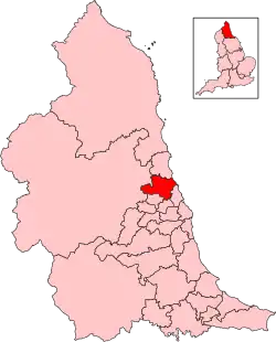 Map of constituency
