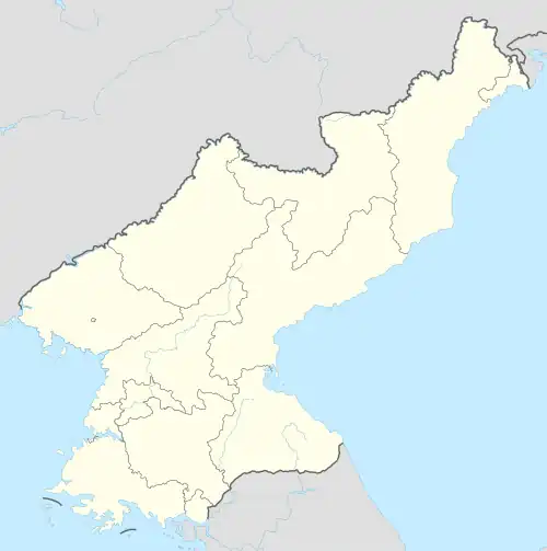 Kwalliso is located in North Korea