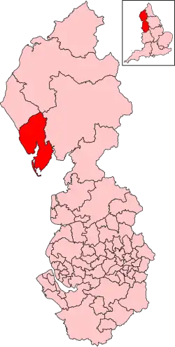 Map of constituency