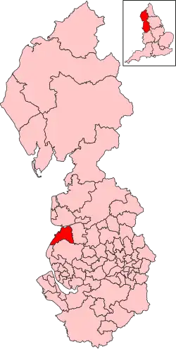 Map of constituency