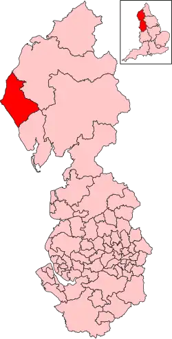 Map of constituency