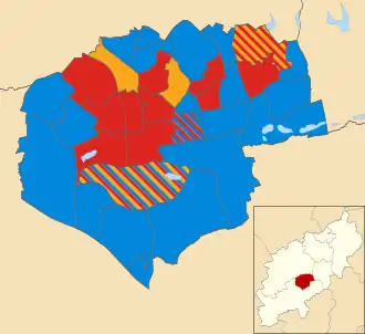 2011 results map