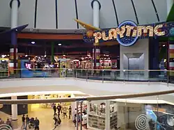 The Playtime Arcade, near the cinema, 2009. X-Golf is now in this location