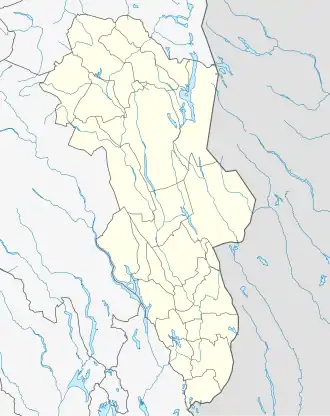 2013 Norwegian Third Division is located in Hedmark