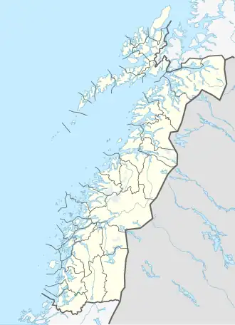 Stokmarknes is located in Nordland