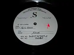 N.O.T.R. vinyl test pressing