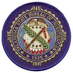 OSBI Special Agent patch