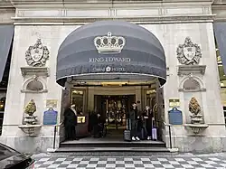 OMNI King Edward VII hotel entrance, Toronto