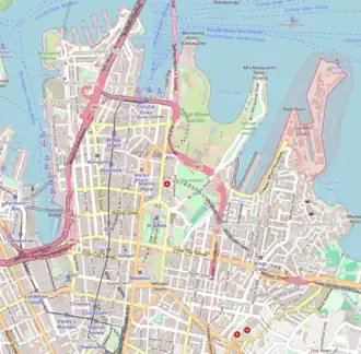 El Alamein Fountain is located in Sydney