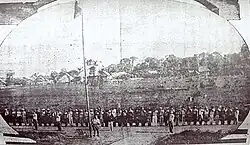Image 21The flag of Peru flies over the port of Leticia after the takeover (from History of Peru)