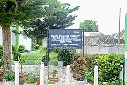 Signpost of Olabisi Onabanjo University