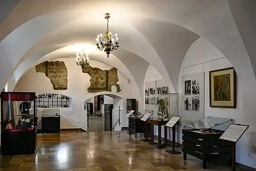 Interior of the women's room