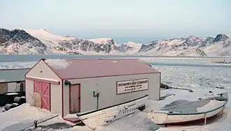 Former Hudson's Bay Blubber Station at Pangnirtung