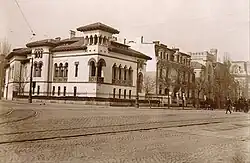 Intersection of Lascăr Catargiu Boulevard with Gheorghe Manu Street, interwar period