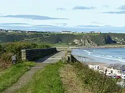 Above Cullen Golf Links