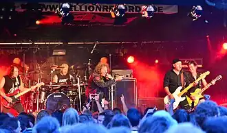 Oliver/Dawson Saxon at Headbangers Open Air 2014