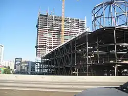 Regal Theater and Marriott under construction summer of 2008.