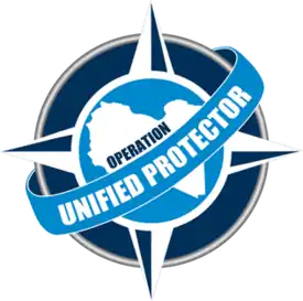 NATO Unified Proector logo