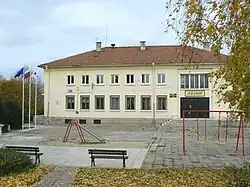 The building of the mayors and the library of village Opitsvet, Bulgaria