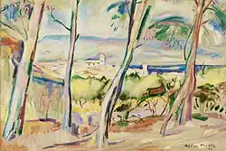 Othon Friesz, 1907, Paysage à La Ciotat, oil on canvas, 59.9 × 72.9&nbsp;cm