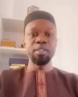 Sonko at the Council of Ministers, 2024