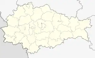 Kursk is located in Kursk Oblast