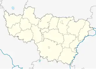 Banevo is located in Vladimir Oblast