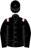 Black, pink epaulets