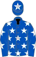 Royal Blue, White stars, White star on cap