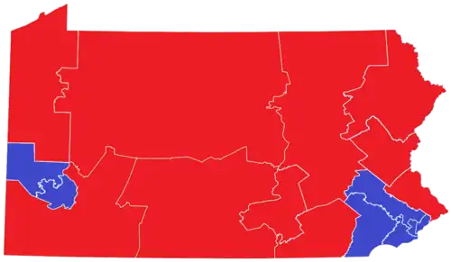 2024 Pennsylvania United States House of Representatives election by Congressional District