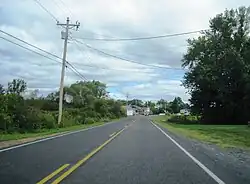 PA 829 northbound in Calvin