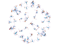1p0t: Crystal Structure of the BAFF-BAFF-R complex (part II)