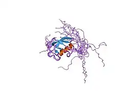 1wgg: Solution Structure of the N-terminal Ubiquitin-like Domain of Mouse Ubiquitin Specific Protease 14 (USP14)