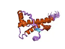 1xyx: mouse prion protein fragment 121-231