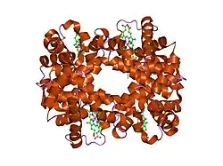 1ydz: T-To-T(High) quaternary transitions in human hemoglobin: alphaY140F oxy (2MM IHP, 20% PEG) (1 test set)