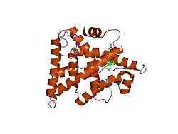 2gpu: Estrogen Related Receptor-gamma ligand binding domain complexed with 4-hydroxy-tamoxifen