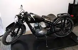 SHL M04 motorcycle, made in Poland between 1948 and 1952