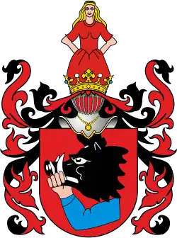 Coat of arms of Archbishop Jakub Swinka