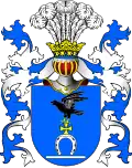 Coat of arms of the Czarnowron clan.