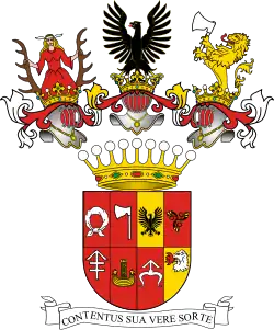 Coat of arms of Counts Ostrorog