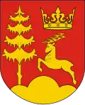 Coat of arms of Gmina Budzów