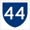 M1-6a Primary Route marker (2 digits)