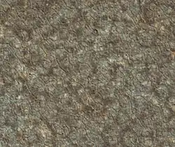 ... and as photographed (in false color) from Mars orbit...